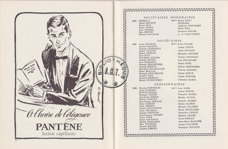 Les programmes de Théatre de l\